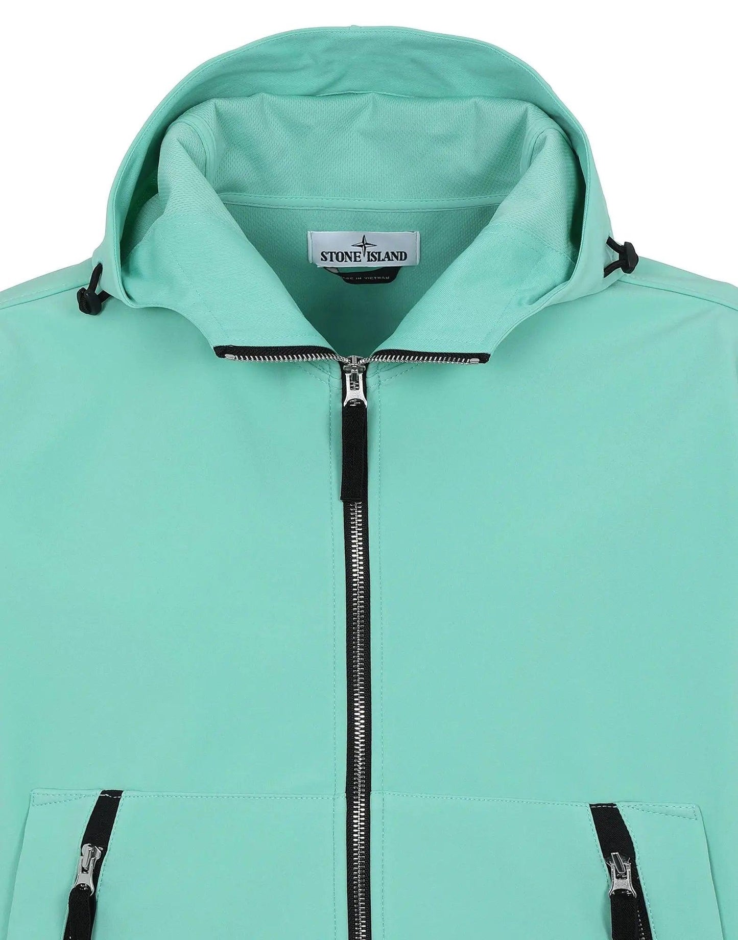 Blouson zippé vert light40727 (S/M) - JIRISU 