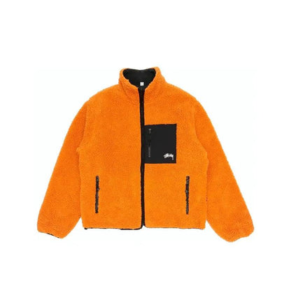 Veste Réversible 8B en coton orange (L) - JIRISU 