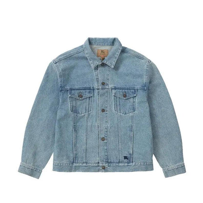 Veste Vintage en Denim bleu (M) - JIRISU 