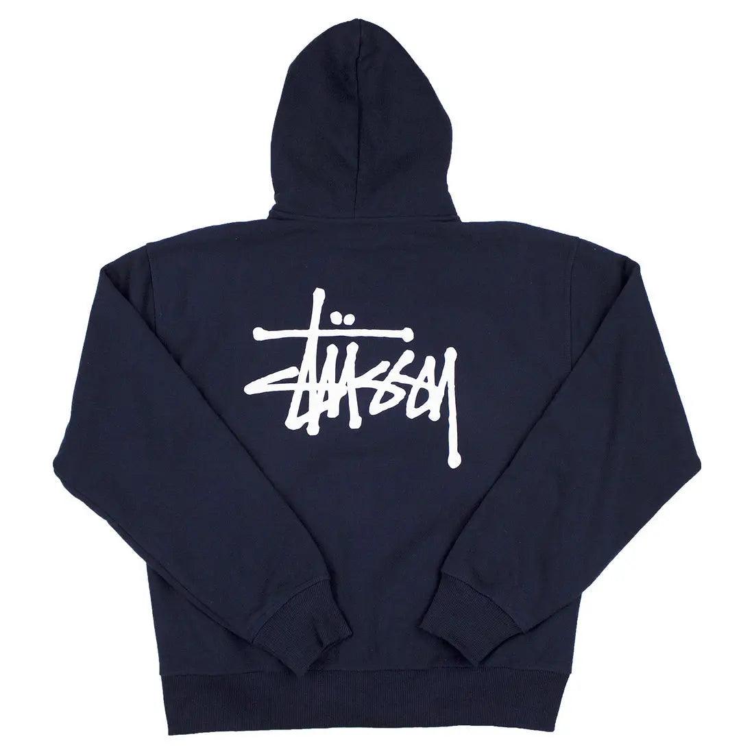 Hoodie Basique Zipé bleu marine (S/M) - JIRISU 