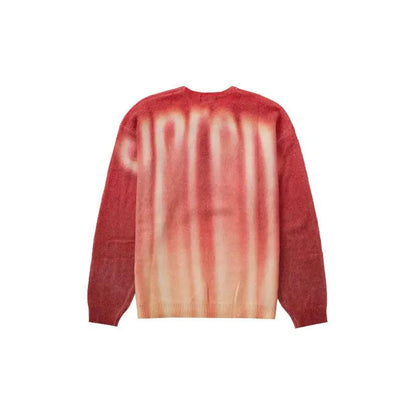 Pull Blurred Logo Rouge (S/M) - JIRISU 