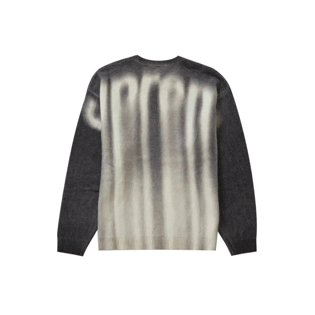 Pull Blurred Logo Sweater noir - JIRISU 