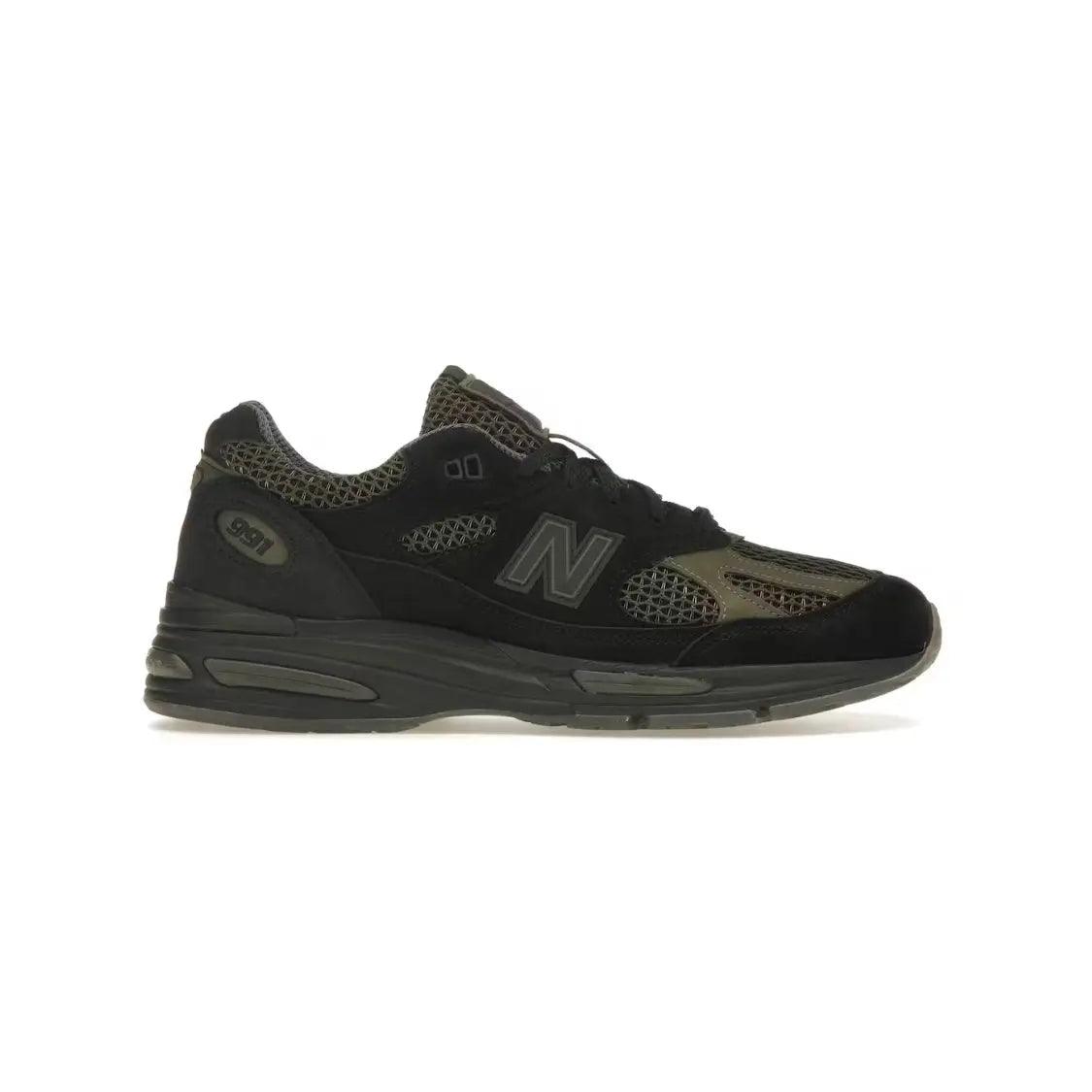 Baskets basses running 991v2 Noires coloris terre (40/44) - JIRISU 