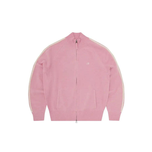 Veste Zipé Fleece VVS Knit coloris rose - JIRISU 