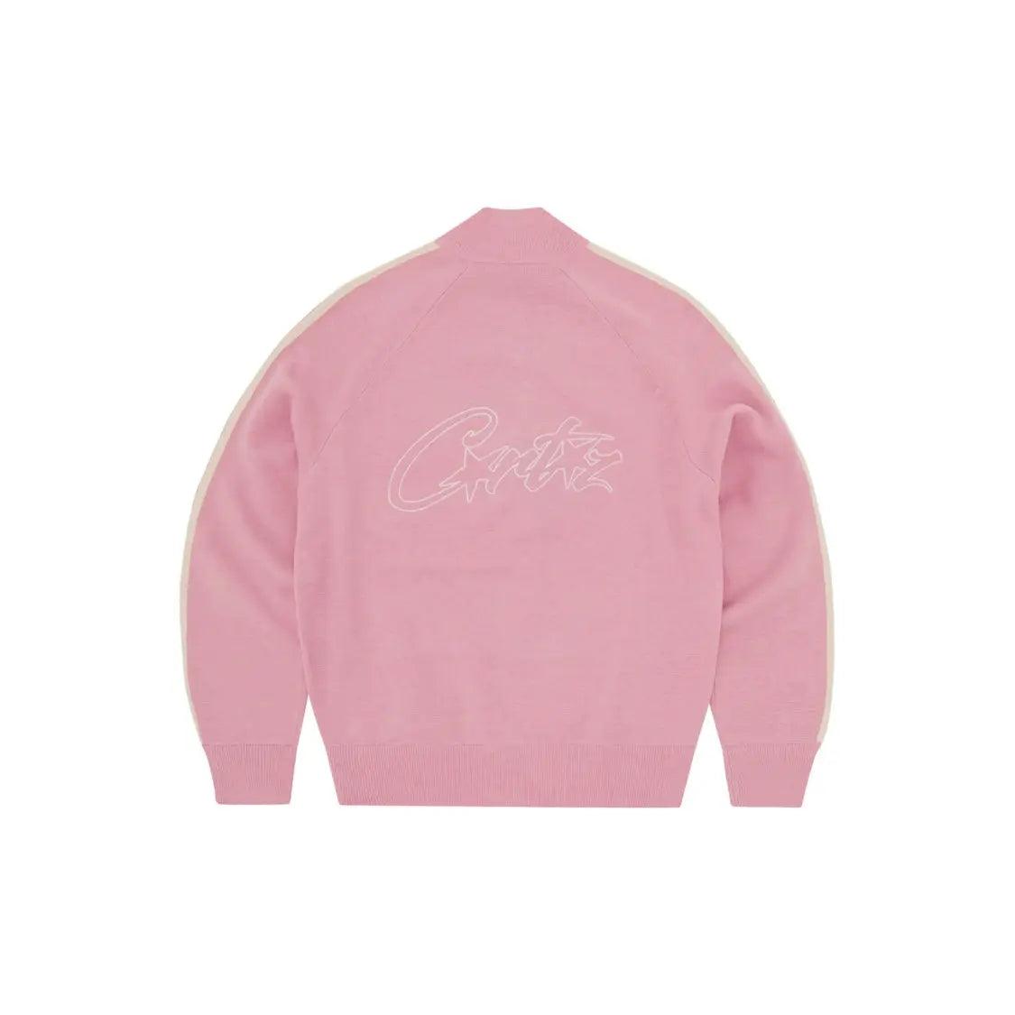 Veste Zipé Fleece VVS Knit coloris rose - JIRISU 