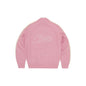 Veste Zipé Fleece VVS Knit coloris rose - JIRISU 