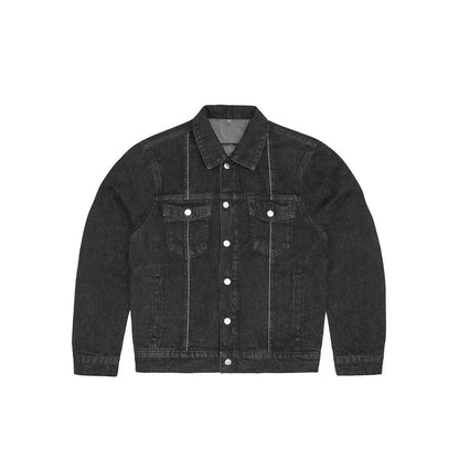 Veste en Jean C-Star Stitch-Down Denim Jacket coloris Noir - JIRISU 