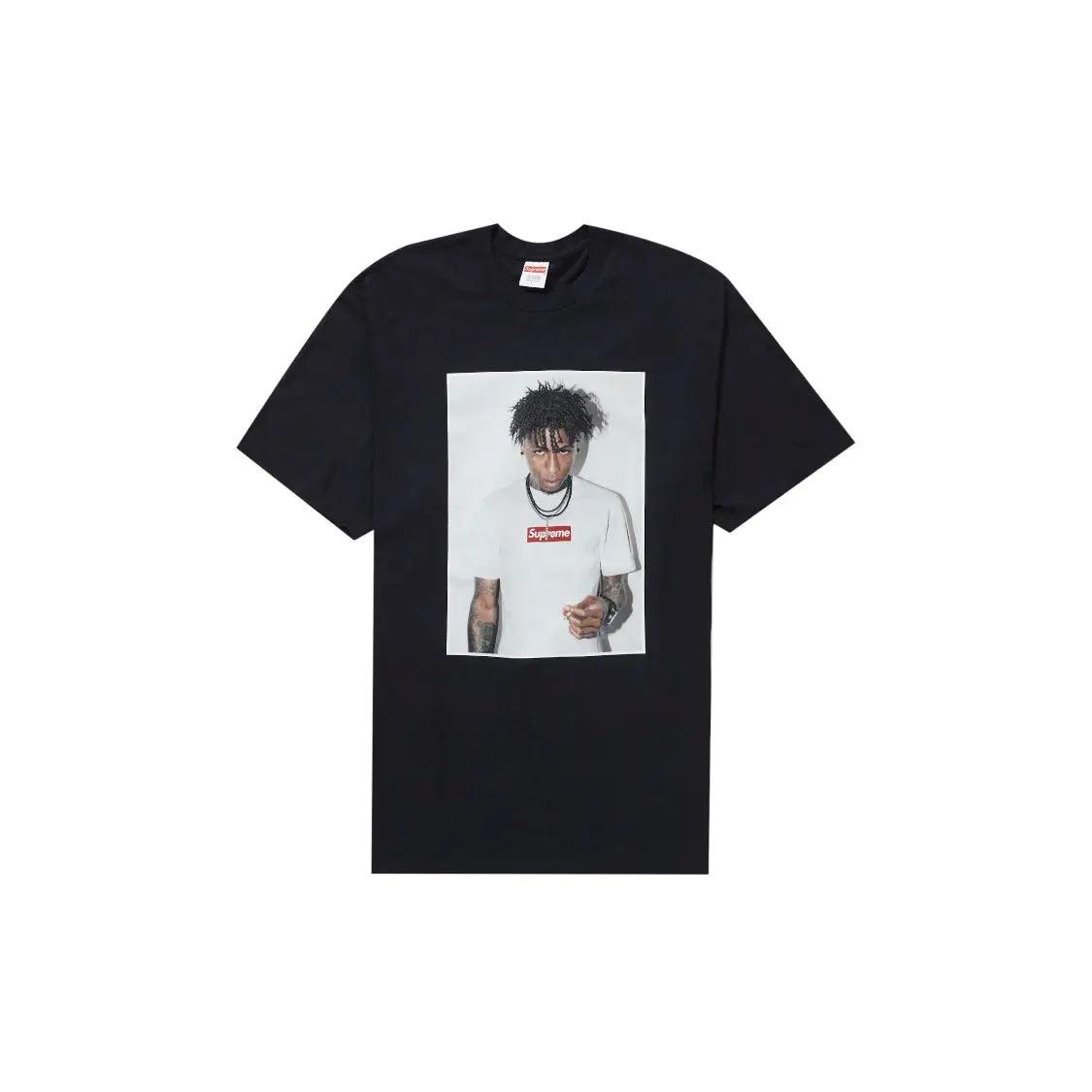 T-shirt NBA Youngboy coloris noir/ blanc - JIRISU 