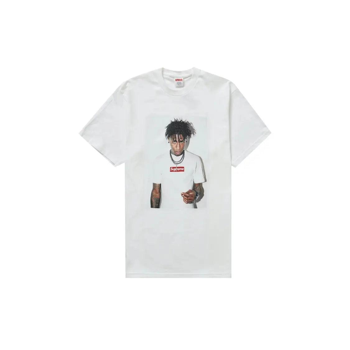 T-shirt NBA Youngboy coloris noir/ blanc - JIRISU 