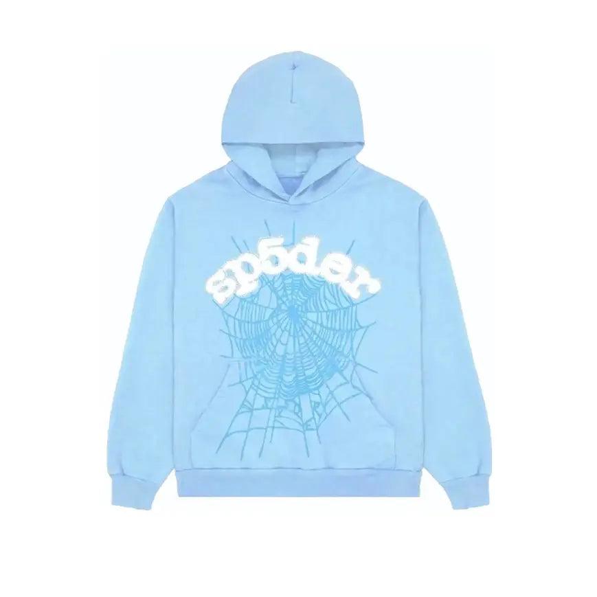 Hoodie à Capuche Bleu Ciel (S) - JIRISU 