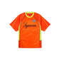 Maillot de Football Tropical Jacquard coloris Orange - JIRISU 