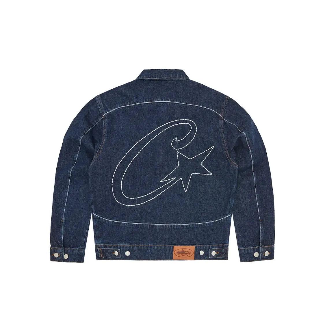 Veste en Denim C-Star Stitch-Down coloris dark wash - JIRISU 