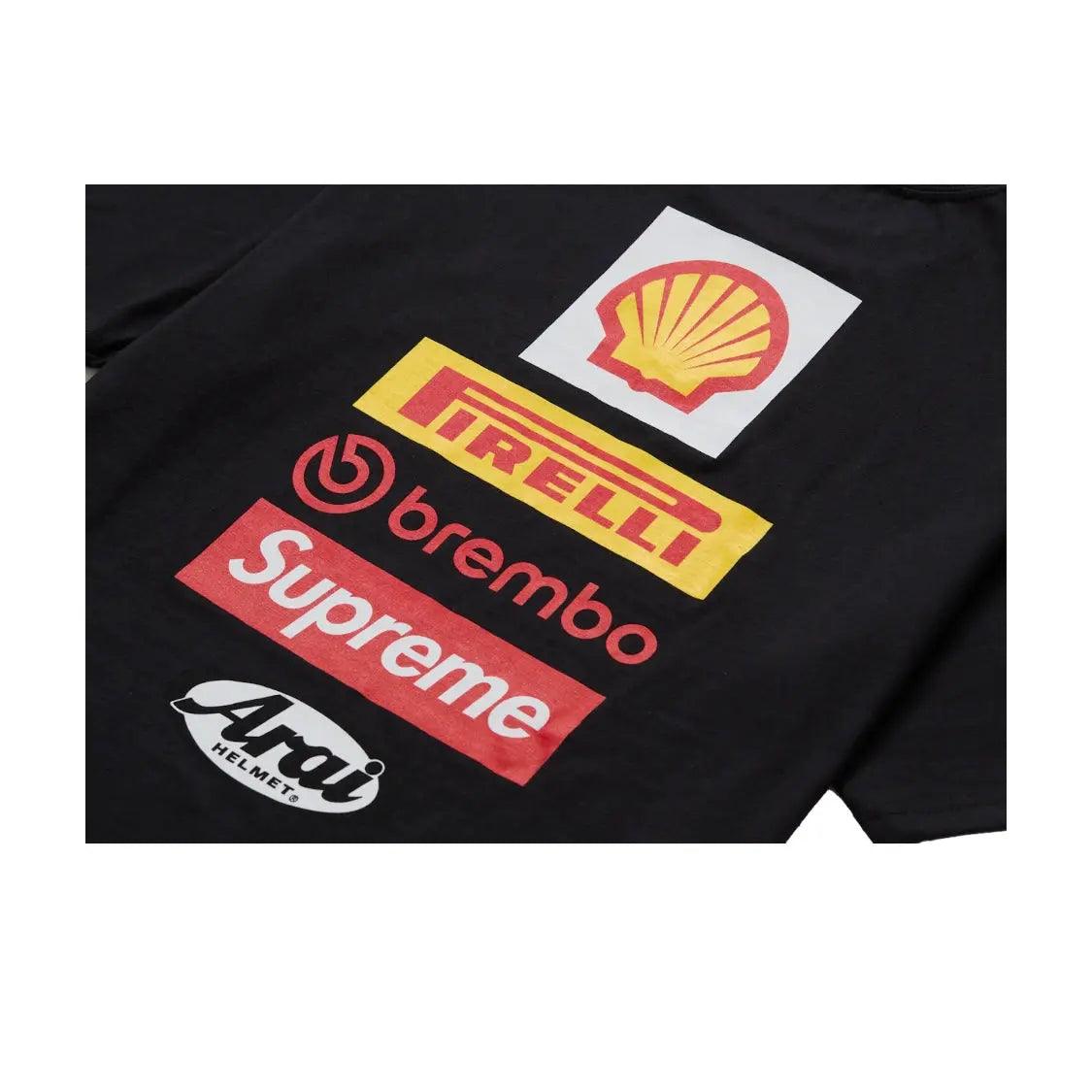 T-shirt de moto Ducati Logo coloris noir - JIRISU 