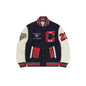 Veste Goat Varsity Jacket coloris bleu marine - JIRISU 