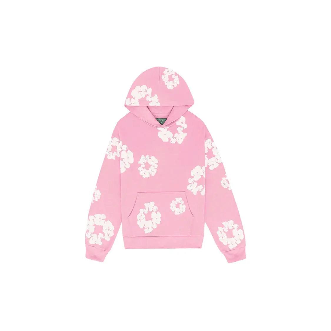 Hoodie à Capuche Cotton coloris rose (S) - JIRISU 