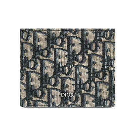 Porte cartes Oblique Jacquard coloris beige/ noir - JIRISU 