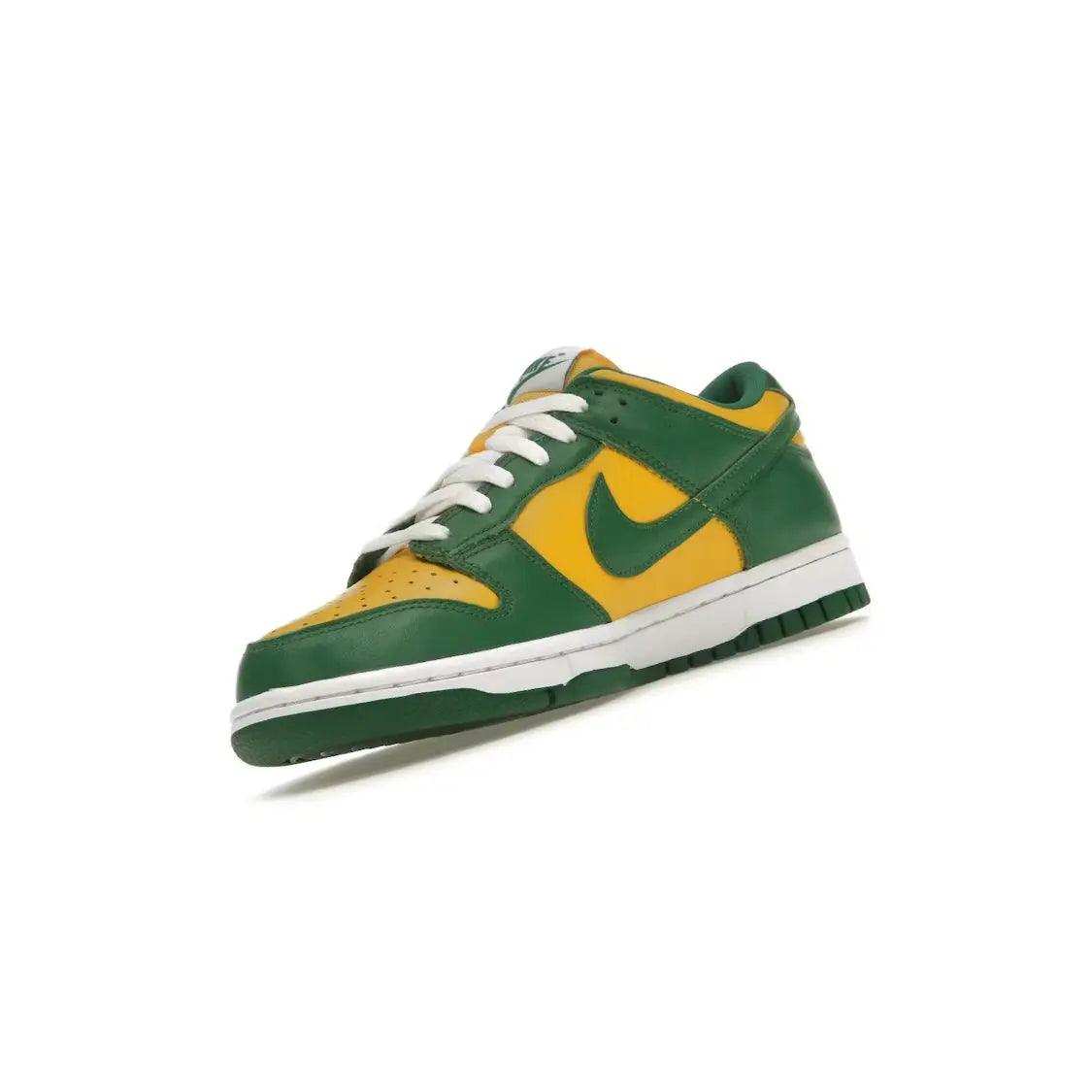 Baskets basse Dunk Low Brazil (2020-2024) coloris Vert Jaune - JIRISU 