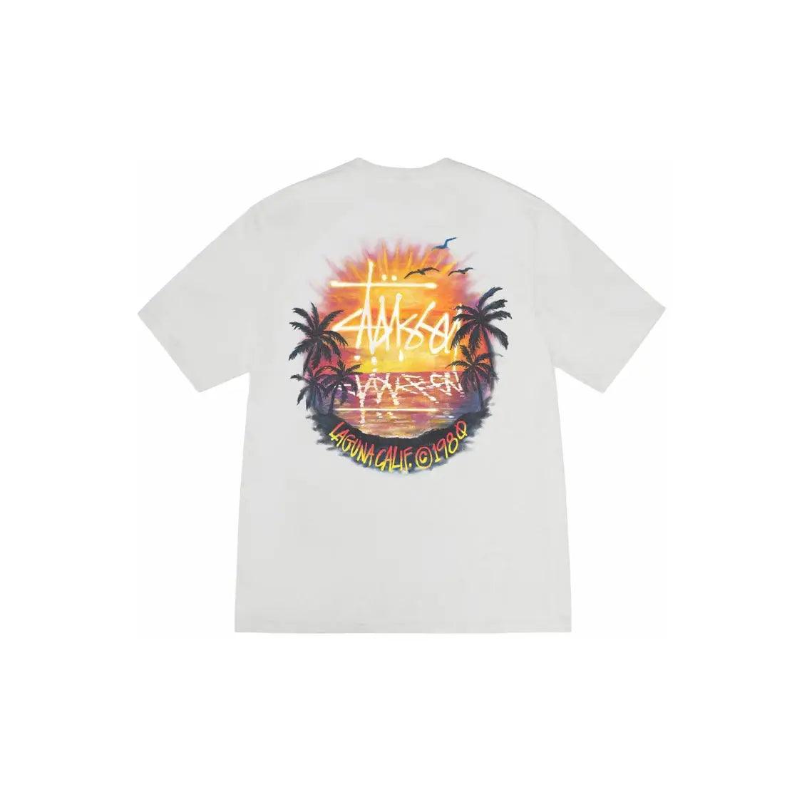 T-shirt Sunset Tee coloris blanc - JIRISU 