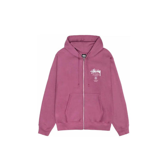 Veste Hoodie Zipé World Tour coloris baie - JIRISU 