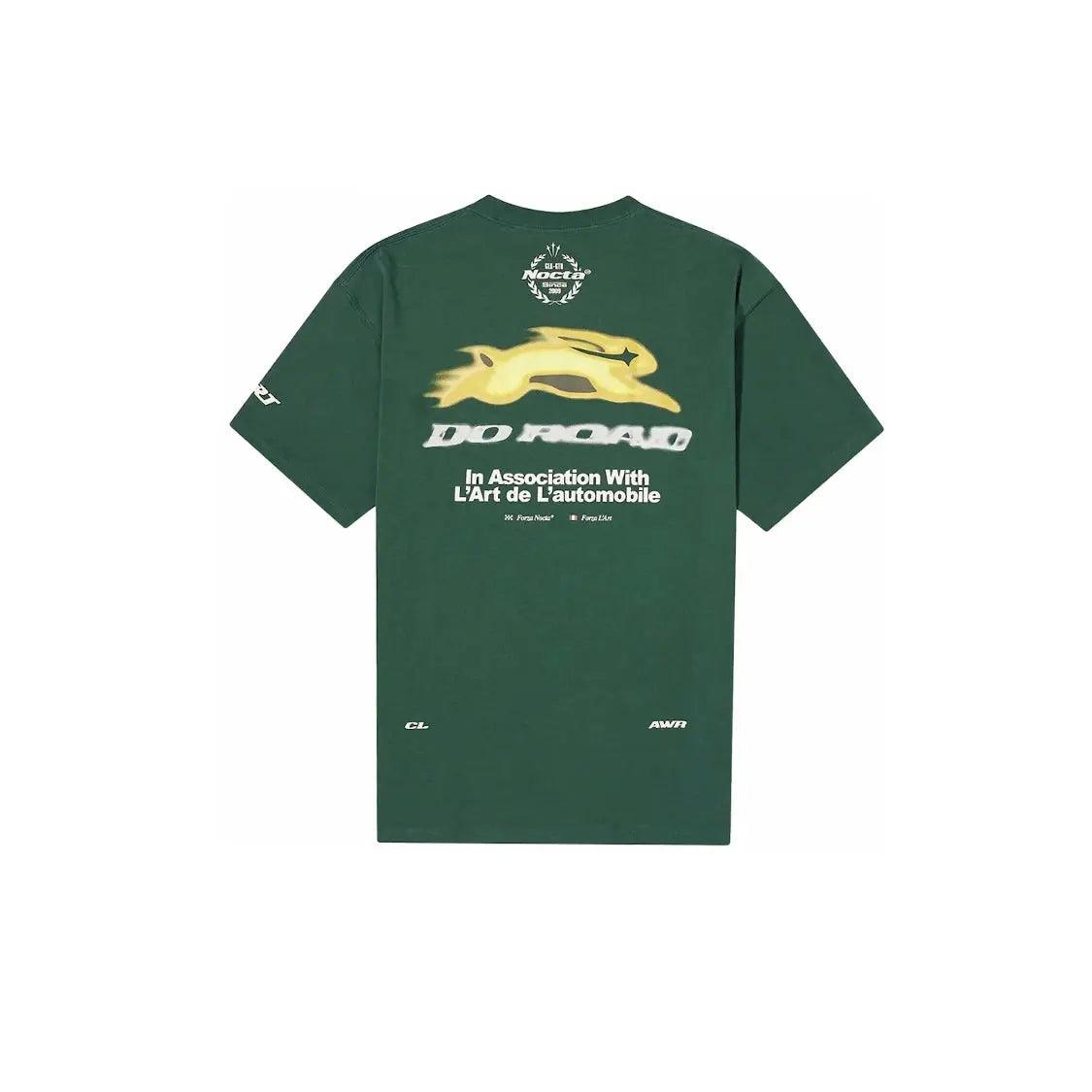 T-shirt NCTA x L’Art de l’automobile Burrow coloris Pro Vert - JIRISU 