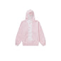 Sweat à capuche oversize satin FW23 rose clair (S) - JIRISU 