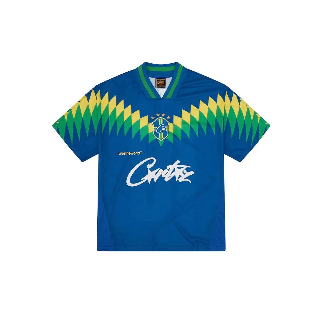 Maillot Jersey Brésil Crtz Club America coloris Bleu - JIRISU 