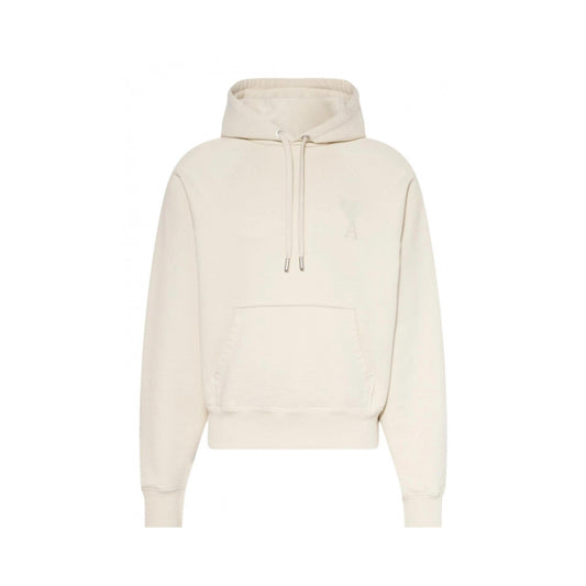 Sweat à capuche Coton coloris crème - JIRISU 